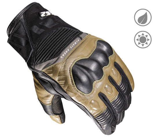 LS2 Octane Black/Brown MAN